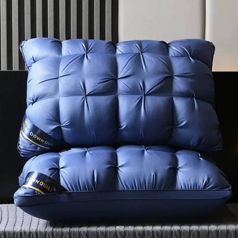 Goose Down and Feather Box Pillow
