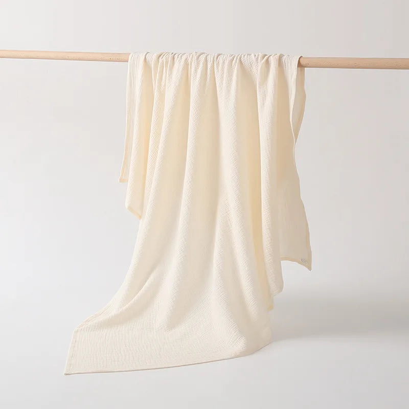 Personalized Cotton Muslin Baby Swaddle