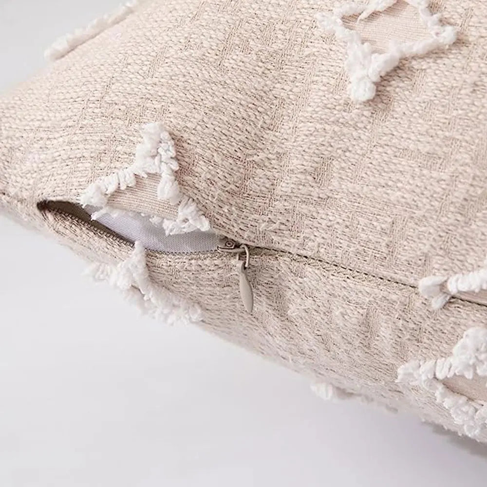 Beige Neutral Cushion Cover