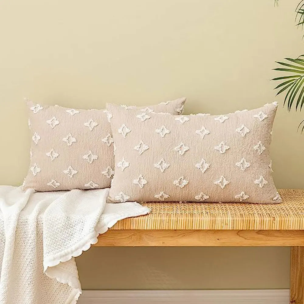 Beige Neutral Cushion Cover