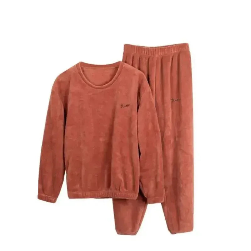 Thick Fleece Loungewear Set