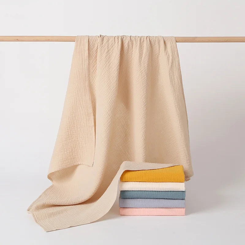 Personalized Cotton Muslin Baby Swaddle