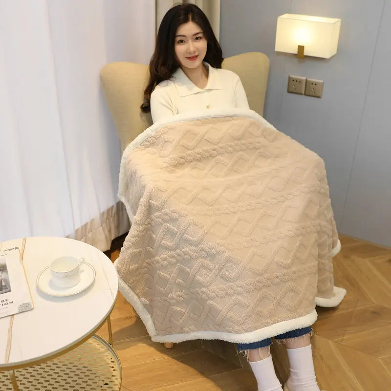Shawl Nap Blanket