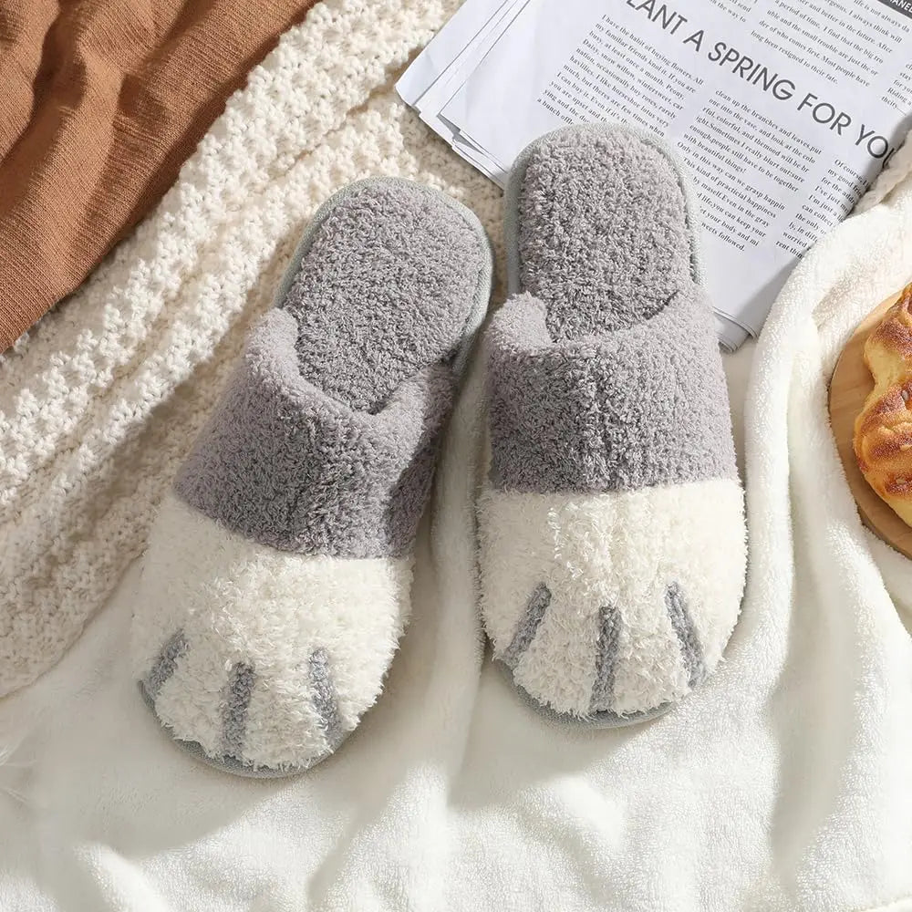 Cat Paw Memory Foam Slippers