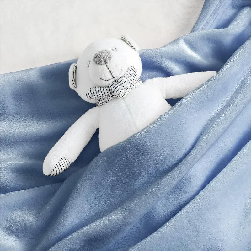 Ultra-Soft Flannel Fleece Throw Blanket