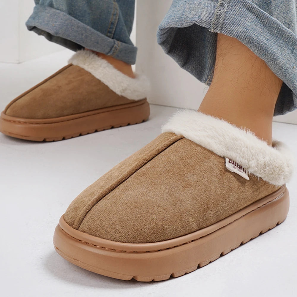 Cloud Platform Plush Slippers