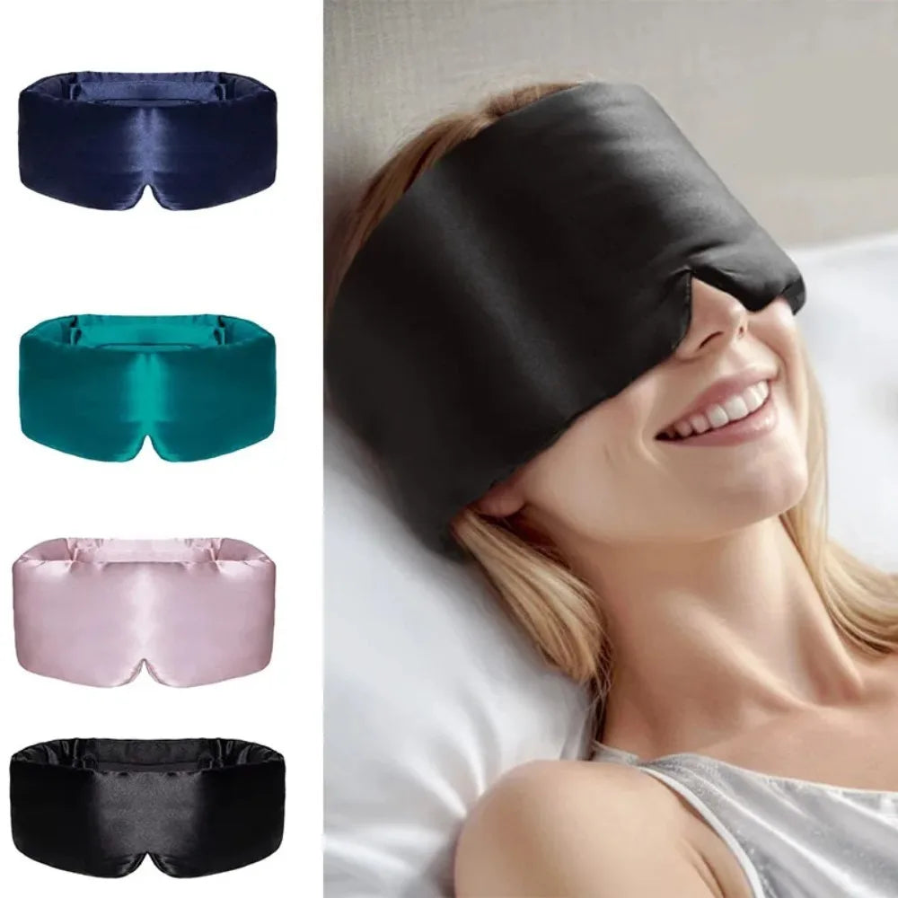 Mulberry Silk Sleep Mask with Velcro Strap