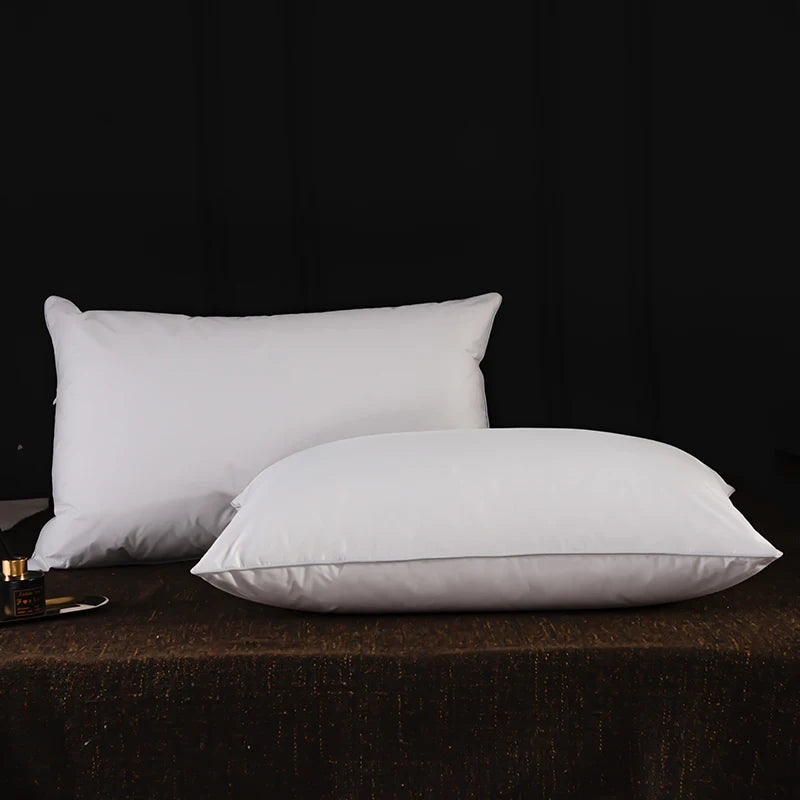 Goose Down and Feather Pillow Set of 2