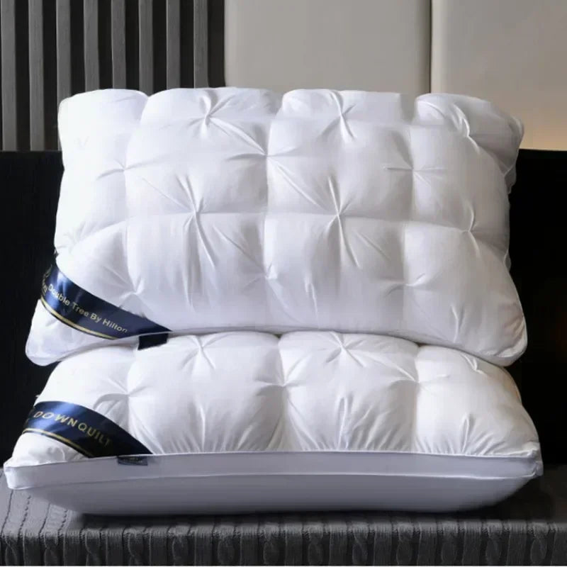 Goose Down and Feather Box Pillow