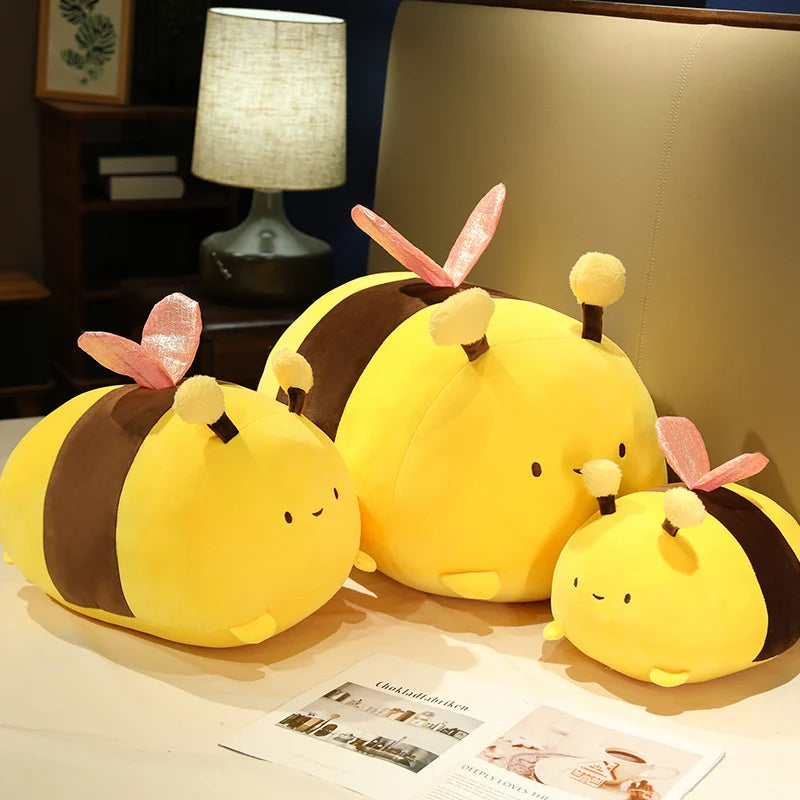 Kawaii Bee Plush Hugging Pillow