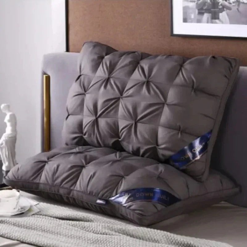 Goose Down and Feather Box Pillow