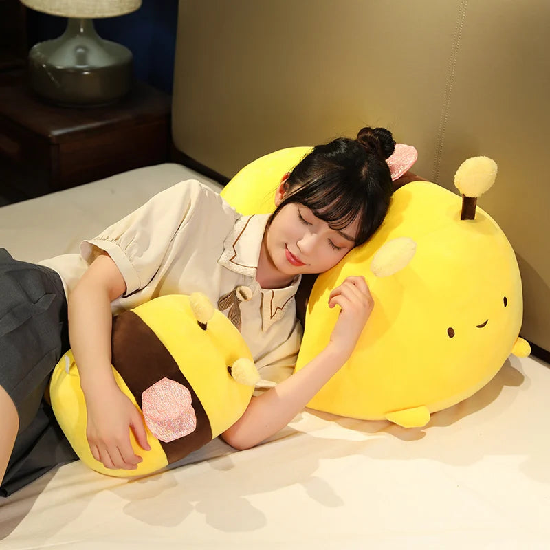 Kawaii Bee Plush Hugging Pillow