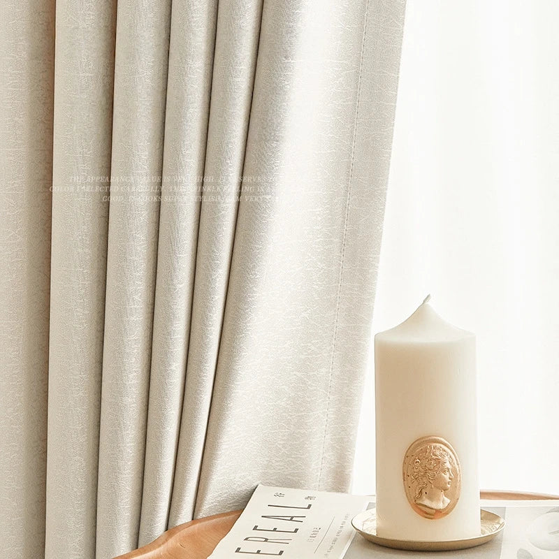 Custom Made Solid Blackout Curtain Panel