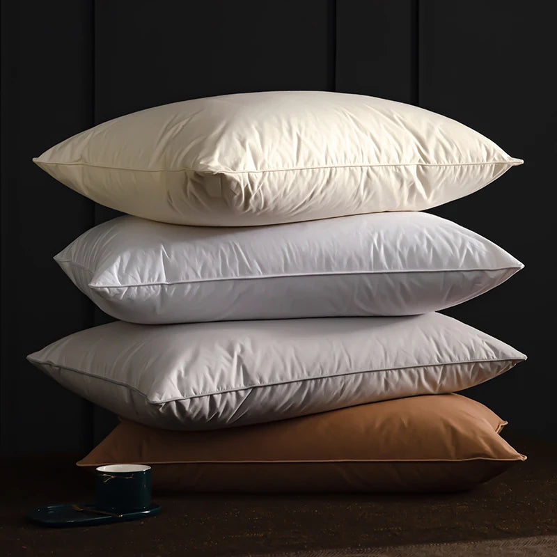 Goose Down and Feather Pillow Set of 2