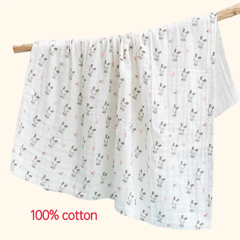Newborn Muslin Swaddle Blanket, Set of 3