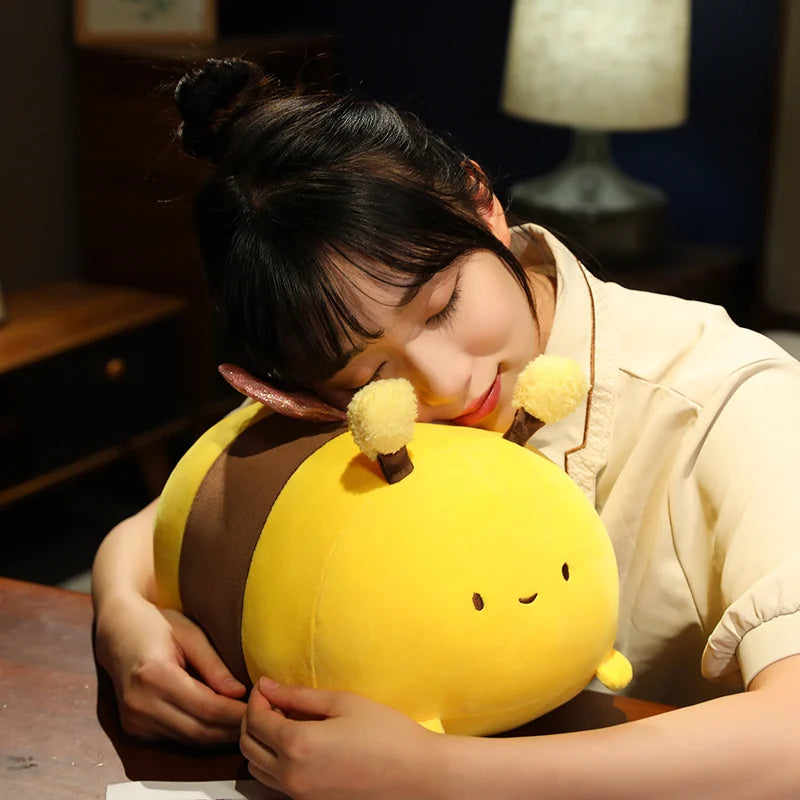 Kawaii Bee Plush Hugging Pillow