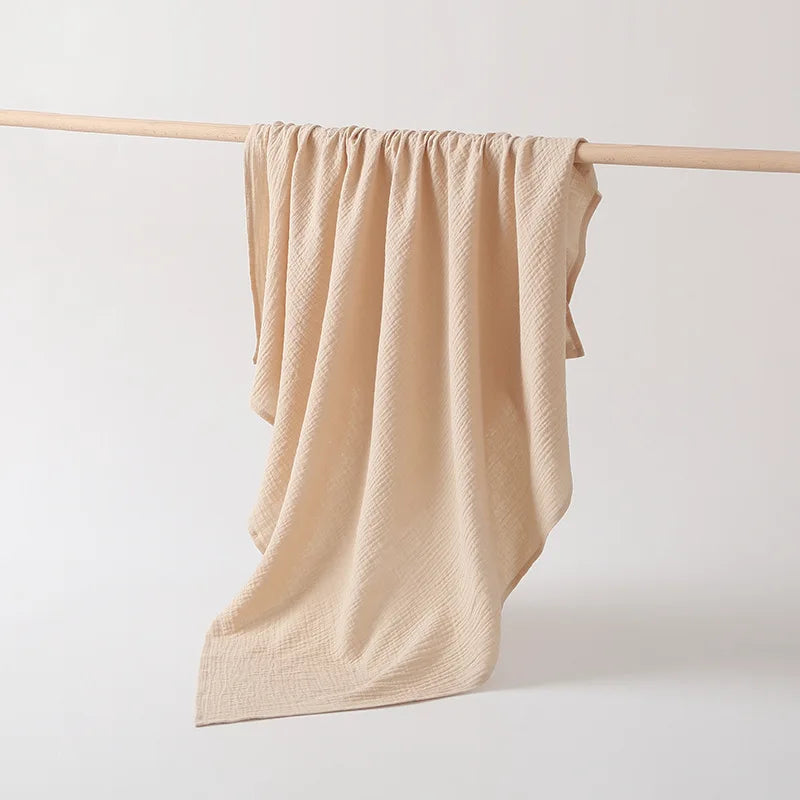 Personalized Cotton Muslin Baby Swaddle