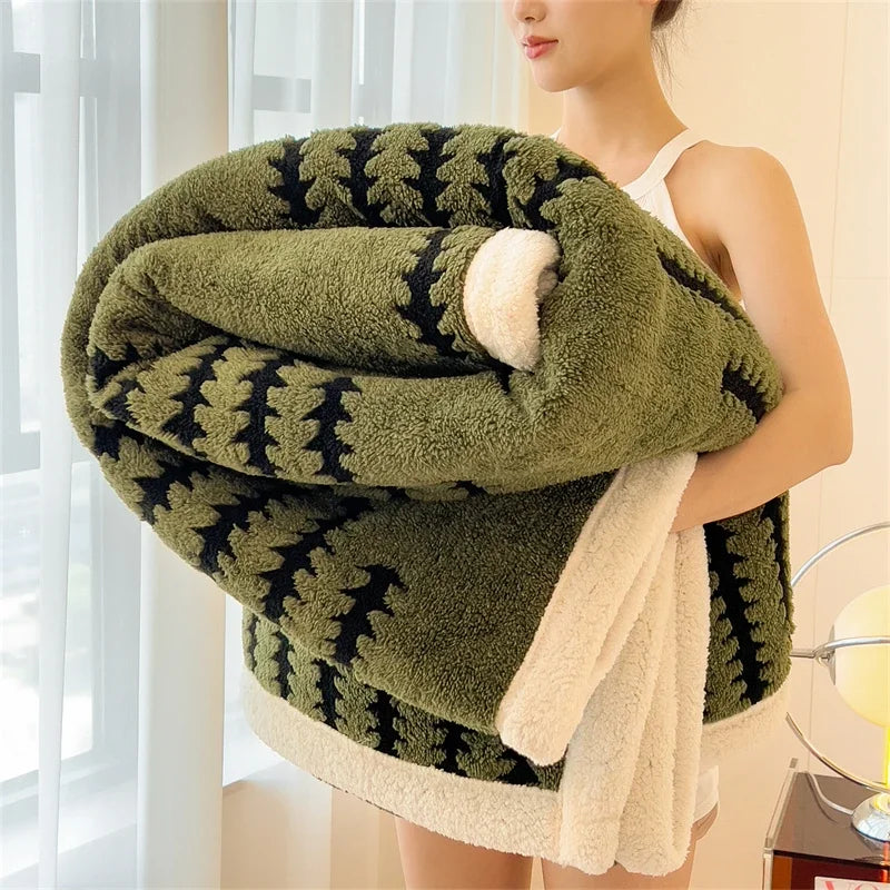 Super Thick Fluffy Flannel Blanket
