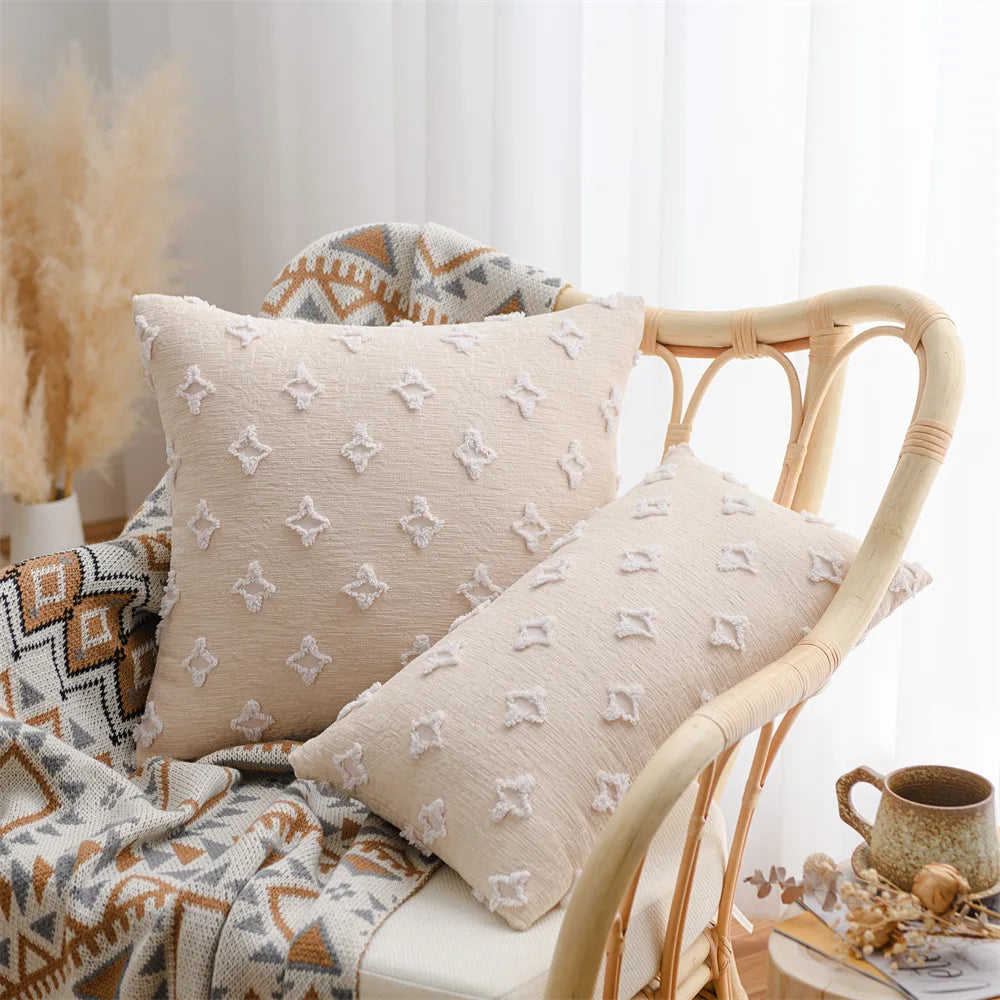 Beige Neutral Cushion Cover