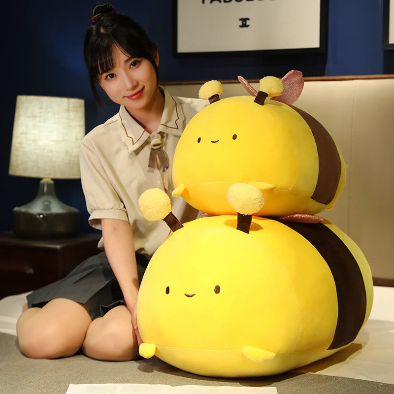 Kawaii Bee Plush Hugging Pillow
