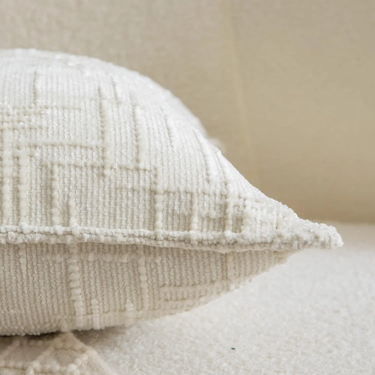 Soft Solid Colour Cushion Cover, 45x45cm