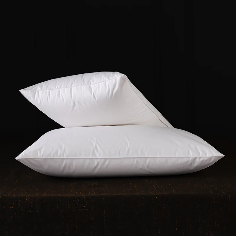 Goose Down and Feather Pillow Set of 2
