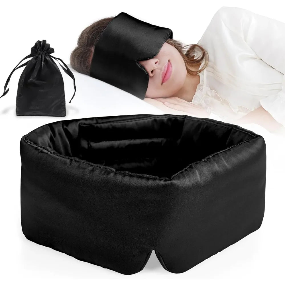 Blackout Silk Sleep Mask, Adjustable