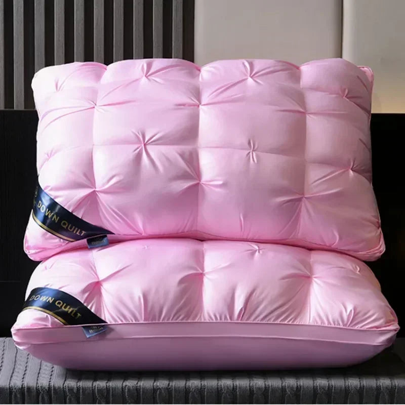 Goose Down and Feather Box Pillow