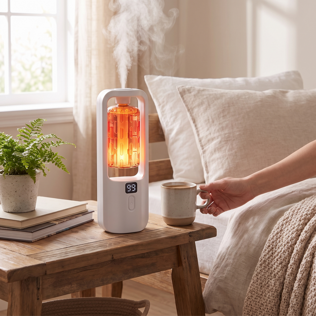 Rechargeable Wall-Mount Aroma Diffuser